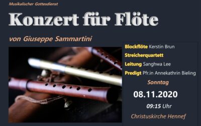 Besondere Musik im 8. November