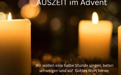 Auszeit im Advent …