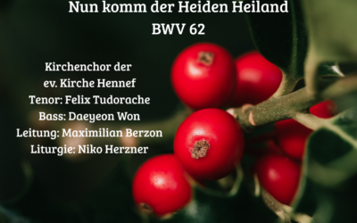 Festlicher Kantatengottesdienst zum 1. Advent